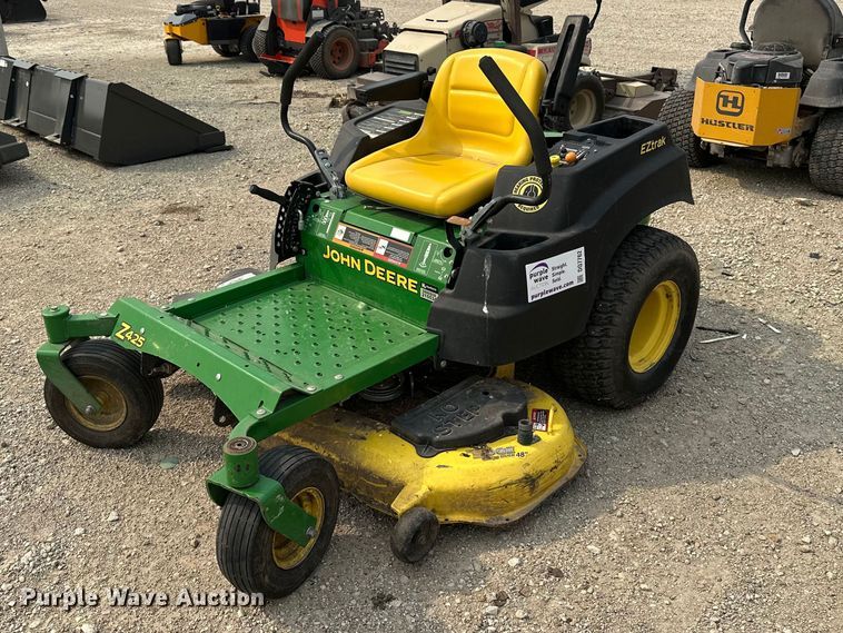 image for item DQ7762 2011 John Deere Z425 ZTR lawn mower