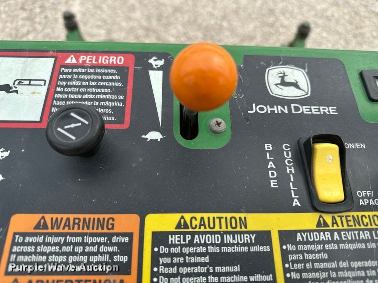 image for item DQ7763 2020 John Deere 652E QT ZTR lawn mower