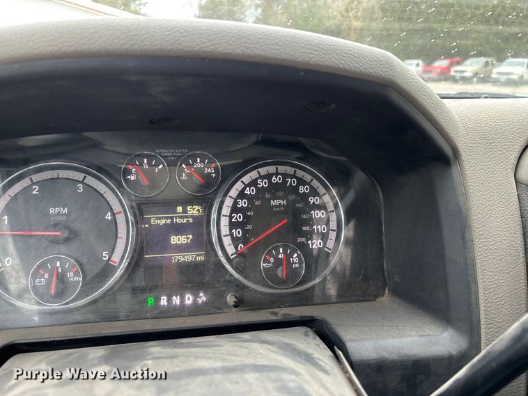 image for item DT0122 2012 Dodge Ram 5500 Crew Cab flatbed truck