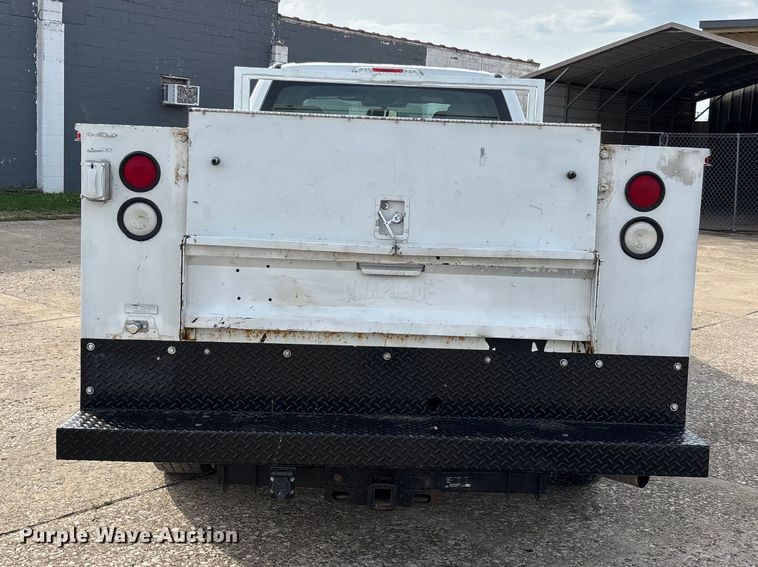 image for item DT0129 2019 Ford F250 Super Duty Crew Cab utility bed pickup truck