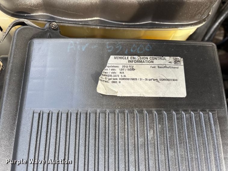 image for item DT0130 2013 Chevrolet Silverado 1500 Ext. Cab pickup truck