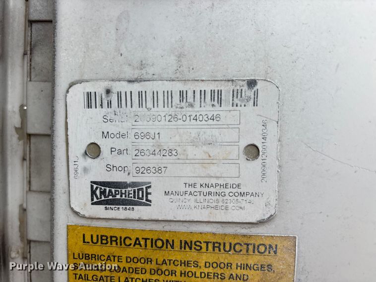 image for item DT0131 2009 Chevrolet Silverado 2500HD utility bed pickup truck