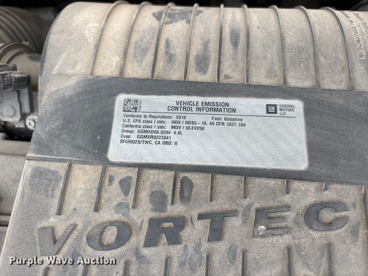 image for item DT0140 2016 Chevrolet Express van