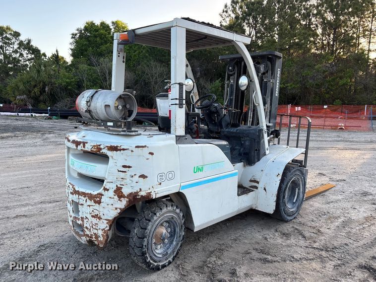 image for item DU0456 2017 UniCarriers PF80YLP forklift
