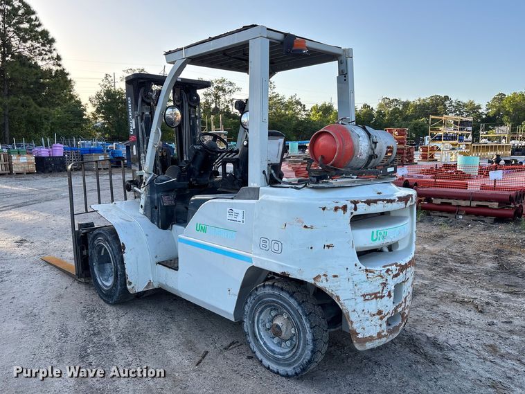 image for item DU0456 2017 UniCarriers PF80YLP forklift