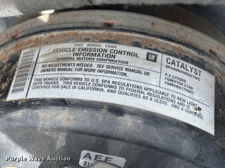 image for item DV0866 2007 Chevrolet Trailblazer SUV