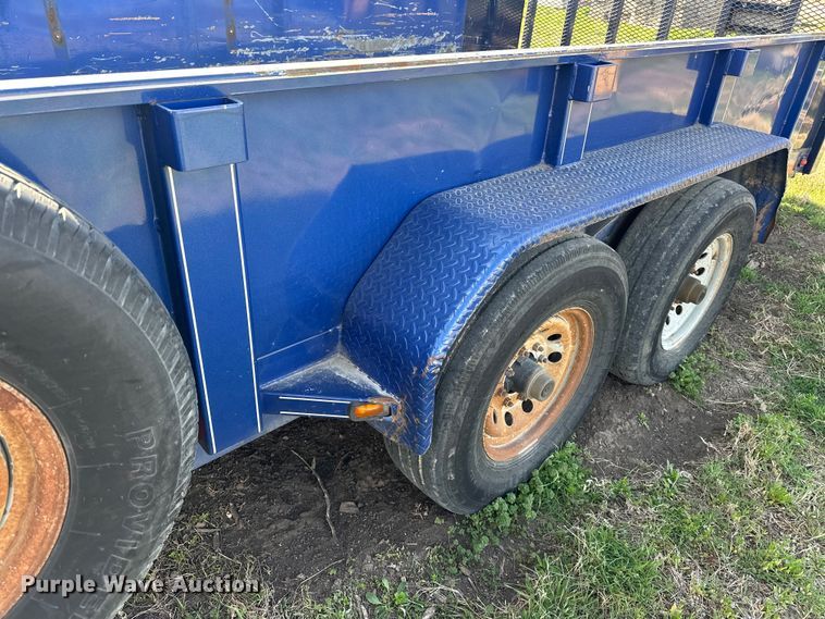 image for item DV0886 2015 Titan utility trailer