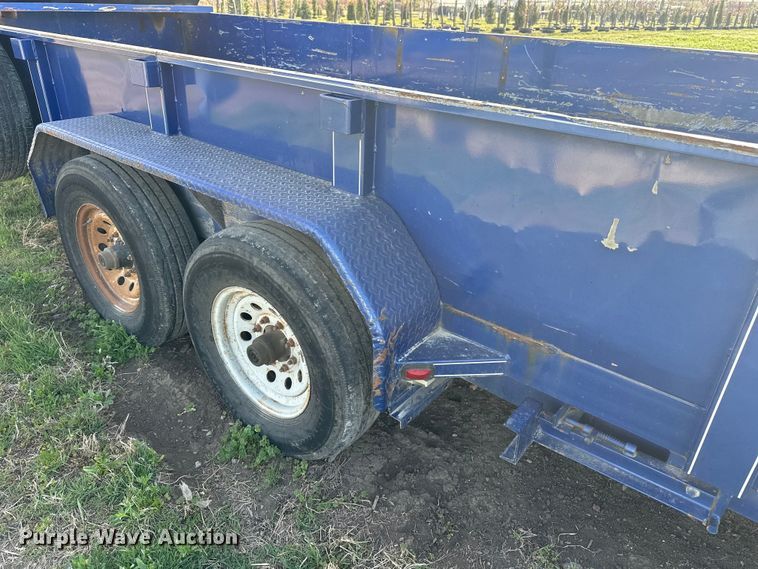 image for item DV0886 2015 Titan utility trailer