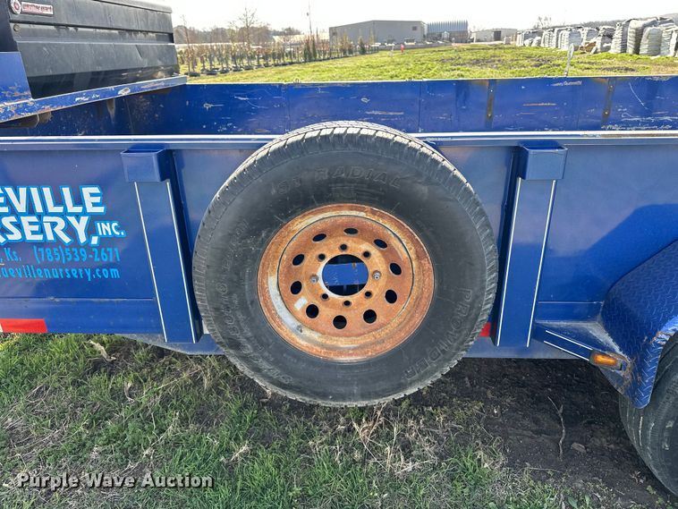 image for item DV0886 2015 Titan utility trailer