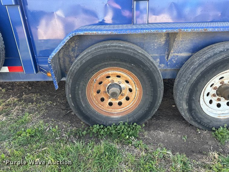 image for item DV0886 2015 Titan utility trailer