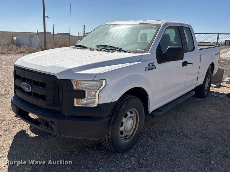 image for item DZ5383 2015 Ford F150 Ext. Cab pickup truck