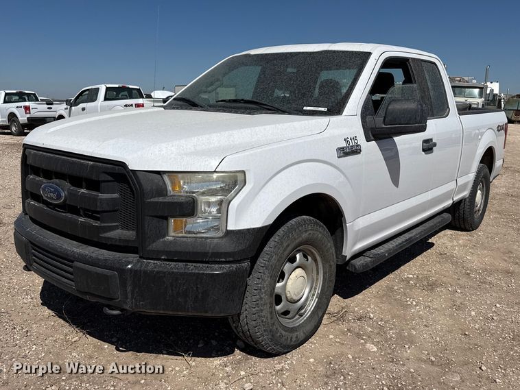 image for item DZ5389 2016 Ford F150 Ext. Cab pickup truck