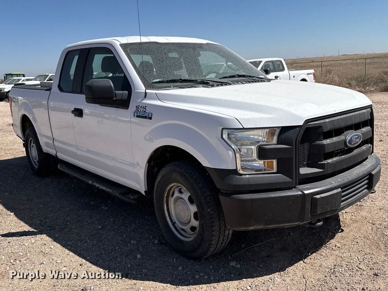 image for item DZ5389 2016 Ford F150 Ext. Cab pickup truck