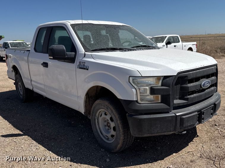 image for item DZ5390 2016 Ford F150 Ext. Cab pickup truck