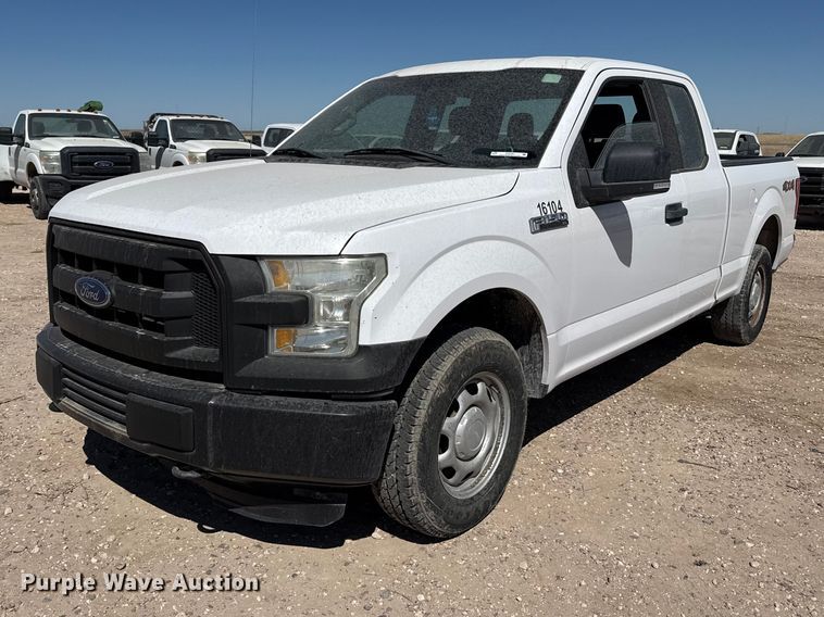 image for item DZ5391 2016 Ford F150 Ext. Cab pickup truck