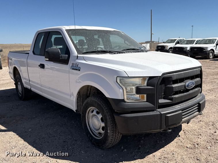 image for item DZ5391 2016 Ford F150 Ext. Cab pickup truck