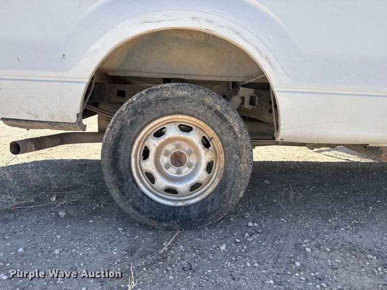 image for item DZ5393 2010 Ford F150 pickup truck