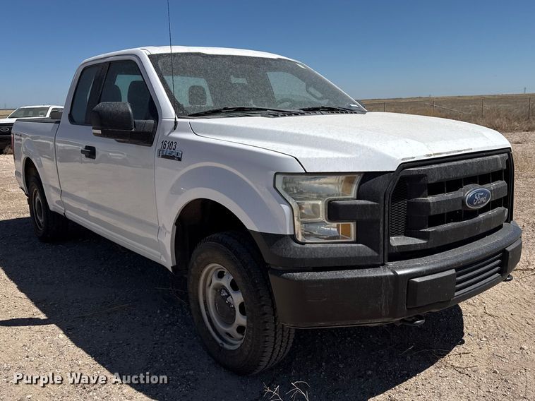 image for item DZ5394 2016 Ford F150 Ext. Cab pickup truck