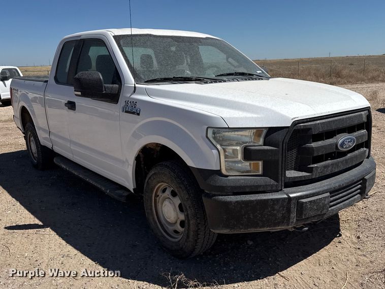 image for item DZ5395 2016 Ford F150 Ext. Cab pickup truck