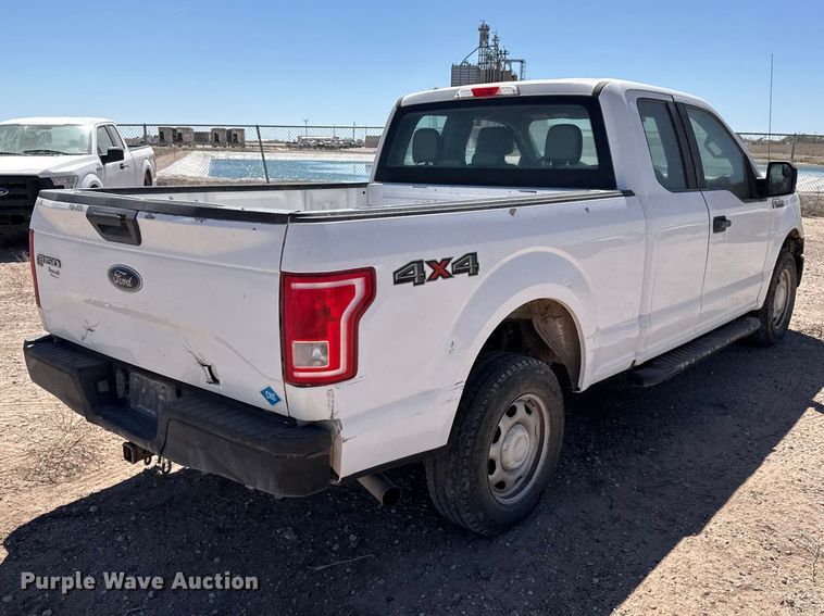 image for item DZ5395 2016 Ford F150 Ext. Cab pickup truck