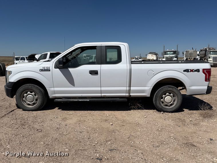 image for item DZ5395 2016 Ford F150 Ext. Cab pickup truck