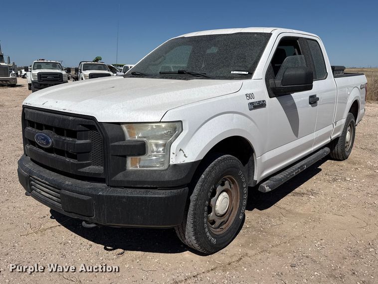 image for item DZ5396 2015 Ford F150 Ext. Cab pickup truck