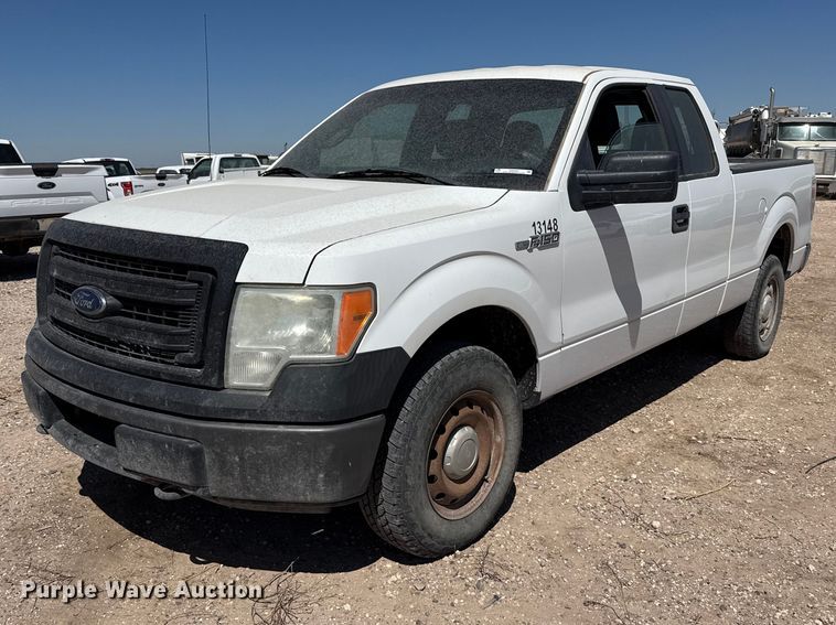 image for item DZ5397 2013 Ford F150 Ext. Cab pickup truck
