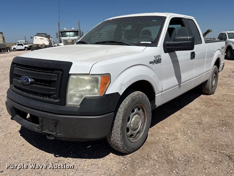 image for item DZ5399 2014 Ford F150 Ext. Cab pickup truck