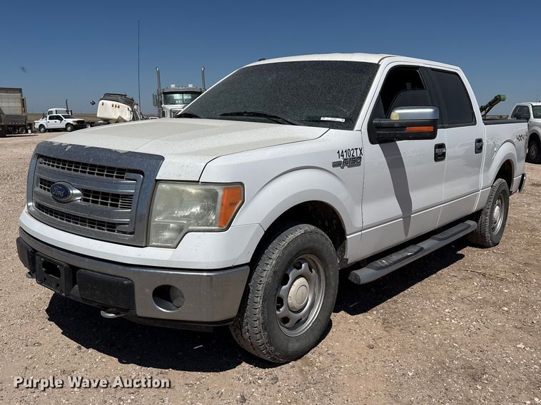 image for item DZ5400 2014 Ford F150 Crew Cab pickup truck