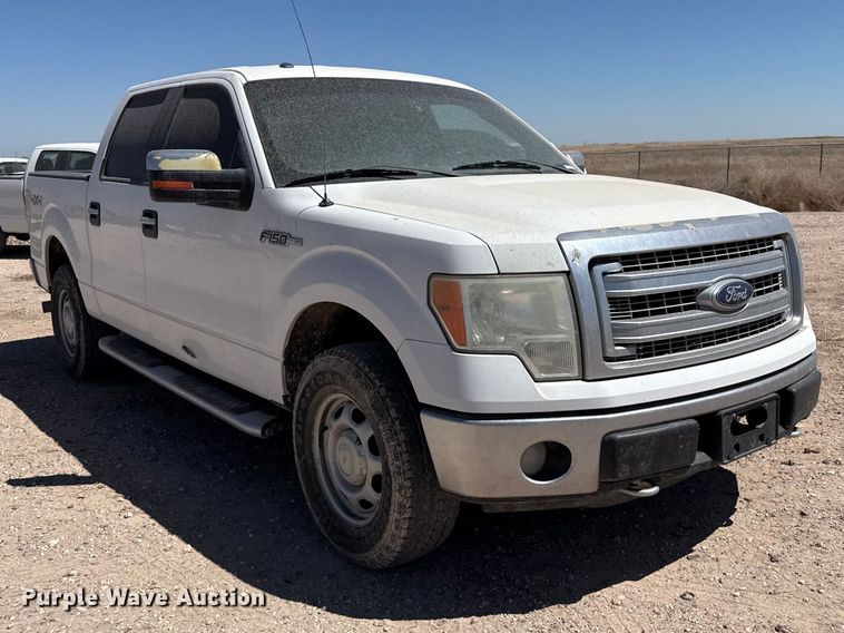 image for item DZ5400 2014 Ford F150 Crew Cab pickup truck