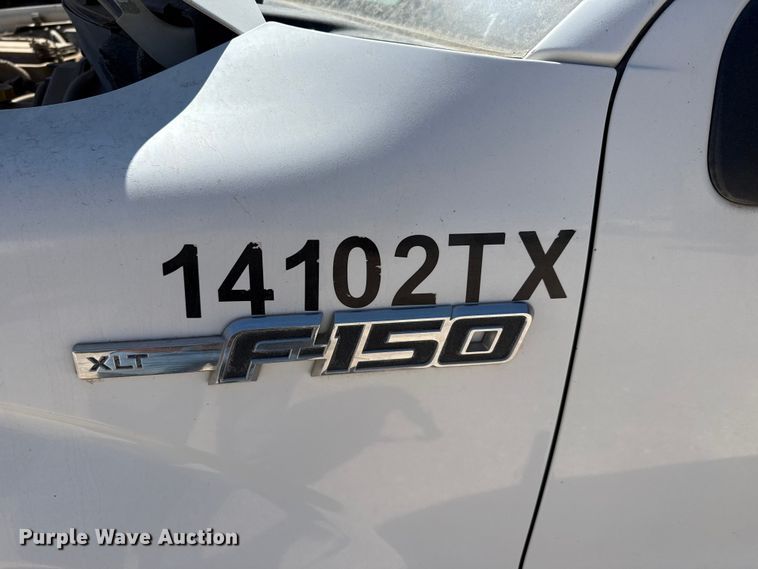 image for item DZ5400 2014 Ford F150 Crew Cab pickup truck