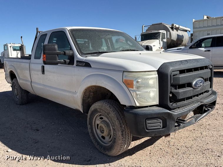 image for item DZ5405 2015 Ford F250 Super Duty Ext. Cab pickup truck