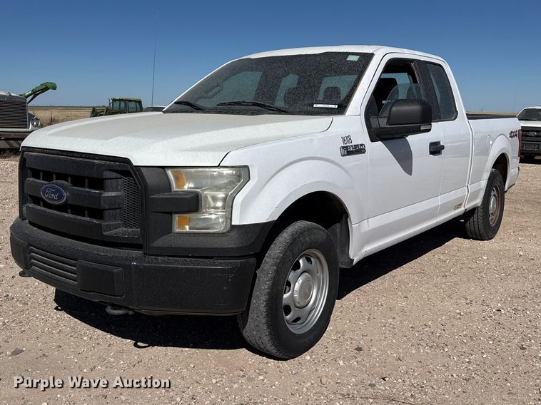 image for item DZ5408 2016 Ford F150 Ext. Cab pickup truck