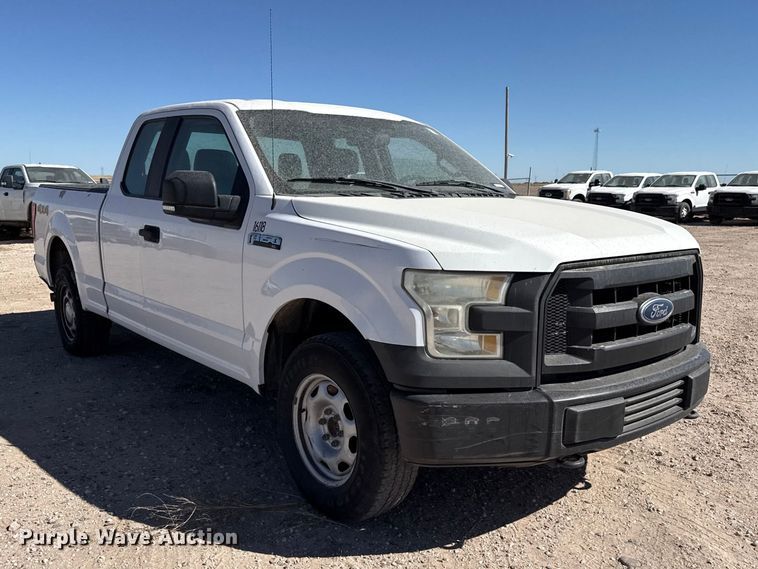 image for item DZ5408 2016 Ford F150 Ext. Cab pickup truck