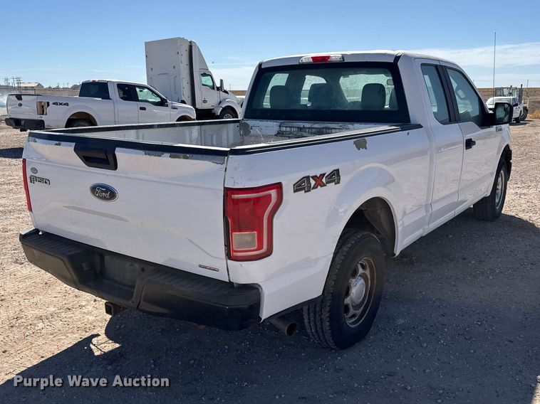 image for item DZ5408 2016 Ford F150 Ext. Cab pickup truck