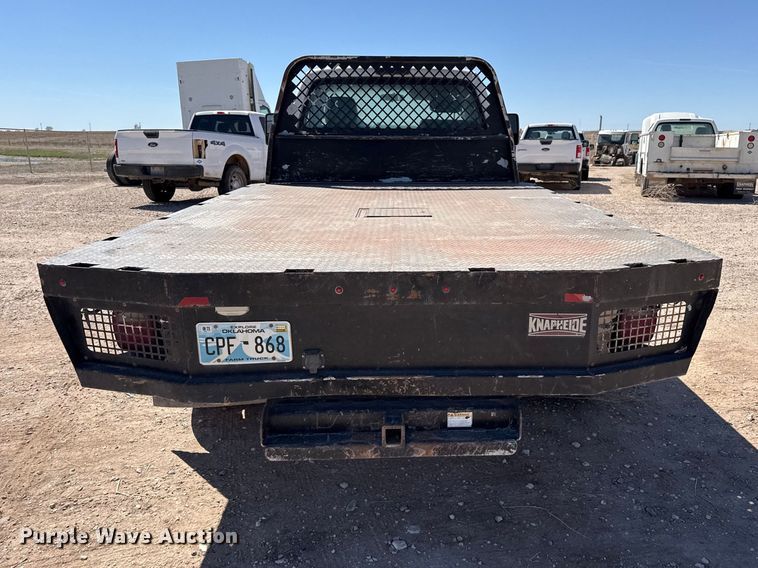 image for item DZ5409 2016 Ford F350 Super Duty flatbed pickup truck