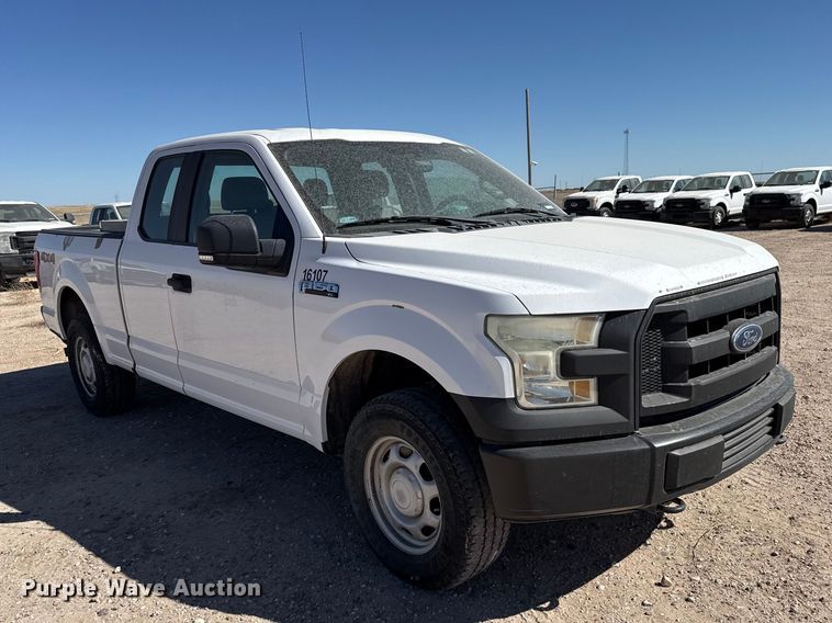 image for item DZ5410 2016 Ford F150 Ext. Cab pickup truck