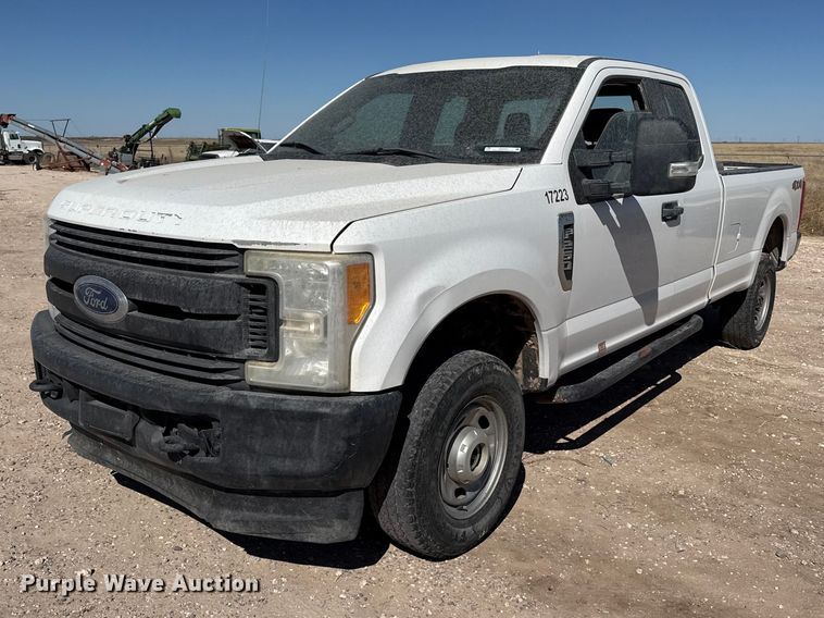 2017 Ford F250 Super Duty Ext. Cab pickup truck