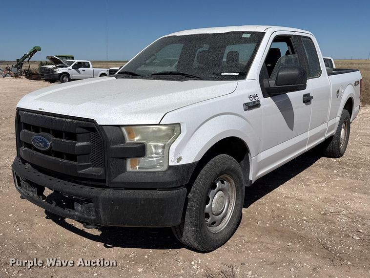 image for item DZ5413 2015 Ford F150 Ext. Cab pickup truck