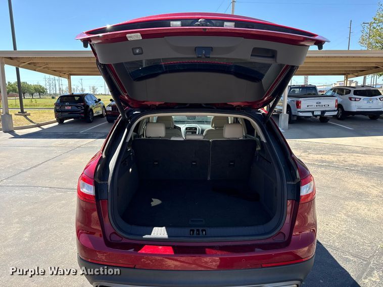 image for item DZ5426 2018 Lincoln MKX SUV