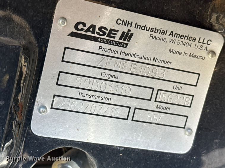 image for item DZ5428 2018 Case IH Farmall 55C MFWD tractor