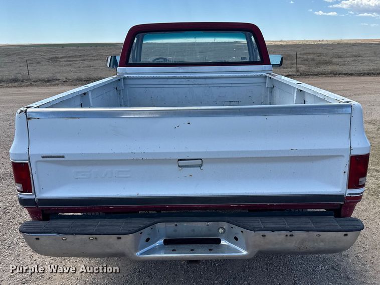 image for item DZ5432 1987 GMC Sierra 1500 pickup truck