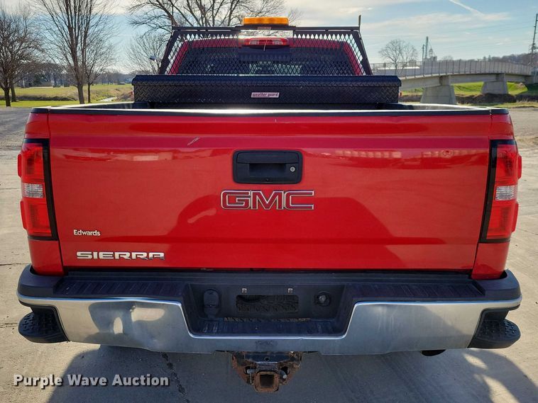 image for item DZ6982 2017 GMC Sierra 2500HD Ext. Cab pickup truck