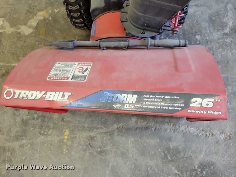 image for item DZ7015 Troy-Bilt Storm snow blower