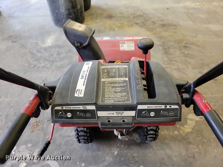 image for item DZ7015 Troy-Bilt Storm snow blower