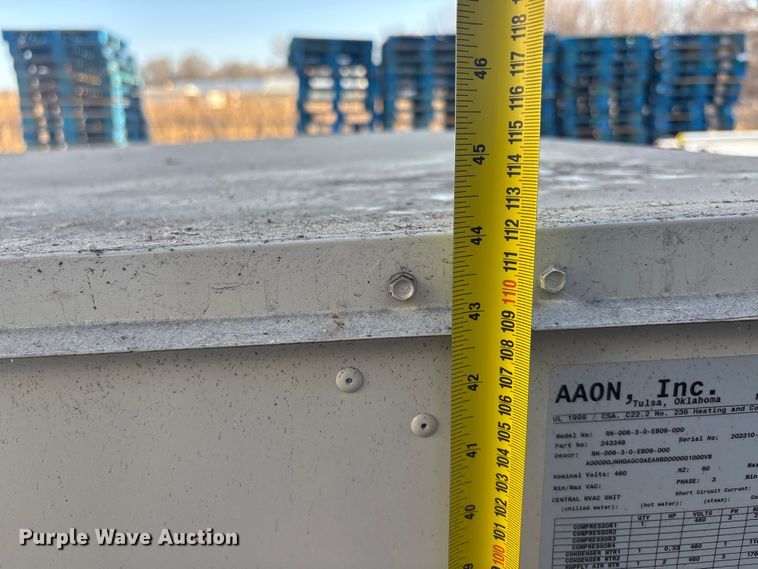 image for item EA4693 AAON RN–006–3–0–EB09–3L9 AC unit