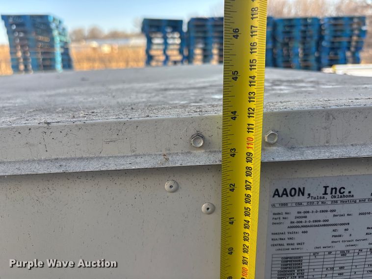 image for item EA4694 AAON RN–006–3–0–EB09–000 AC unit