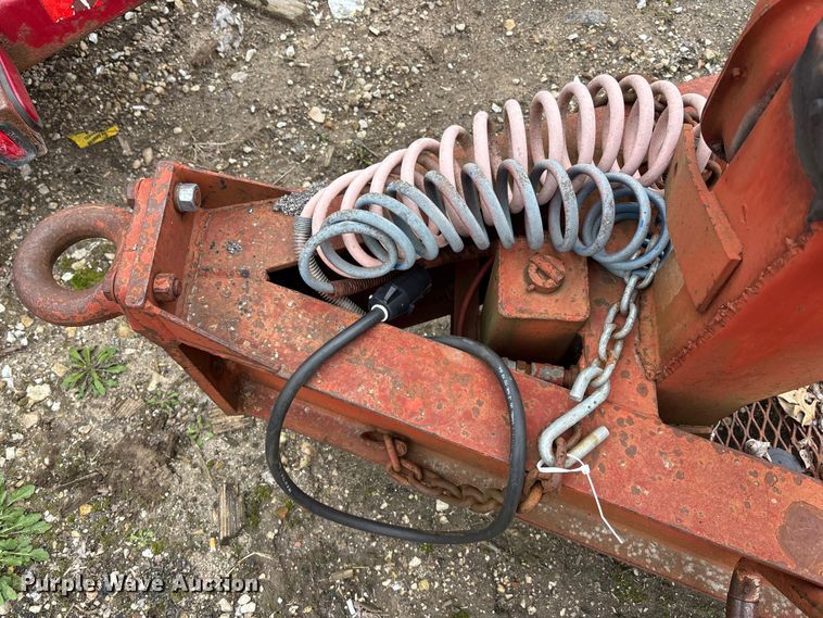 image for item EA4748 1987 Trail-EZE tilt deck equipment trailer