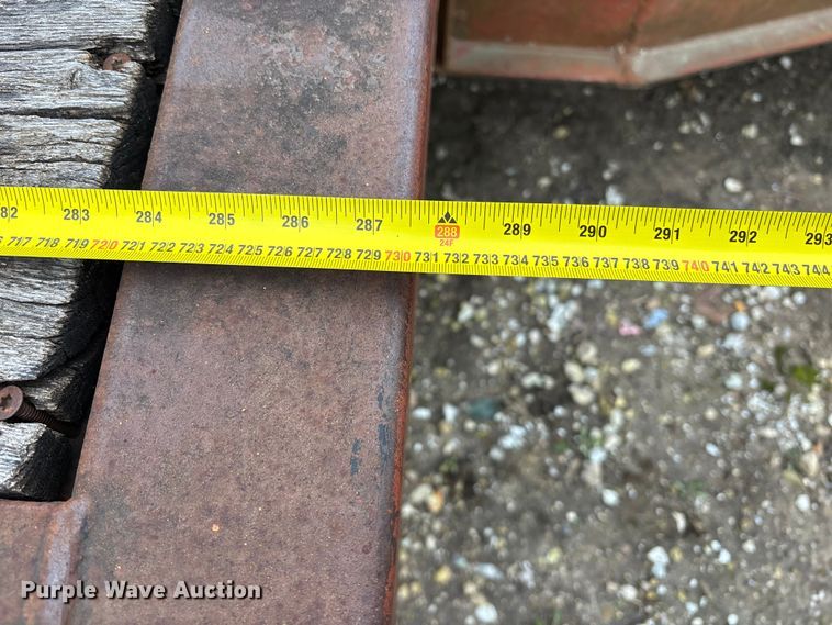 image for item EA4748 1987 Trail-EZE tilt deck equipment trailer