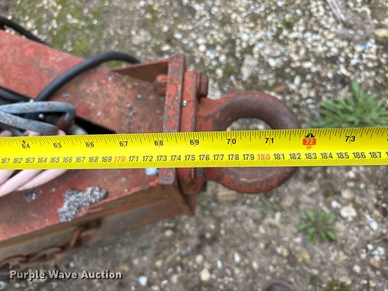 image for item EA4748 1987 Trail-EZE tilt deck equipment trailer